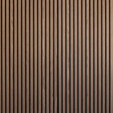 Acoustic Slat Wall Panel - Walnut